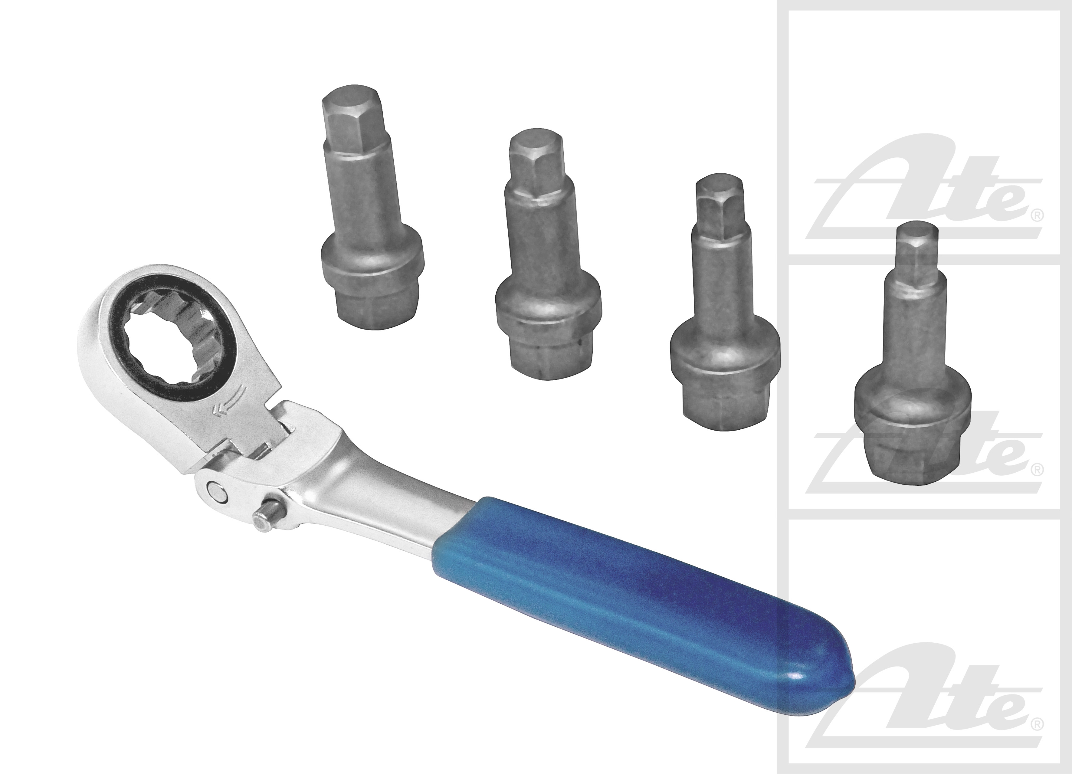 ATE - Sada inbusových nástrčných klíčů