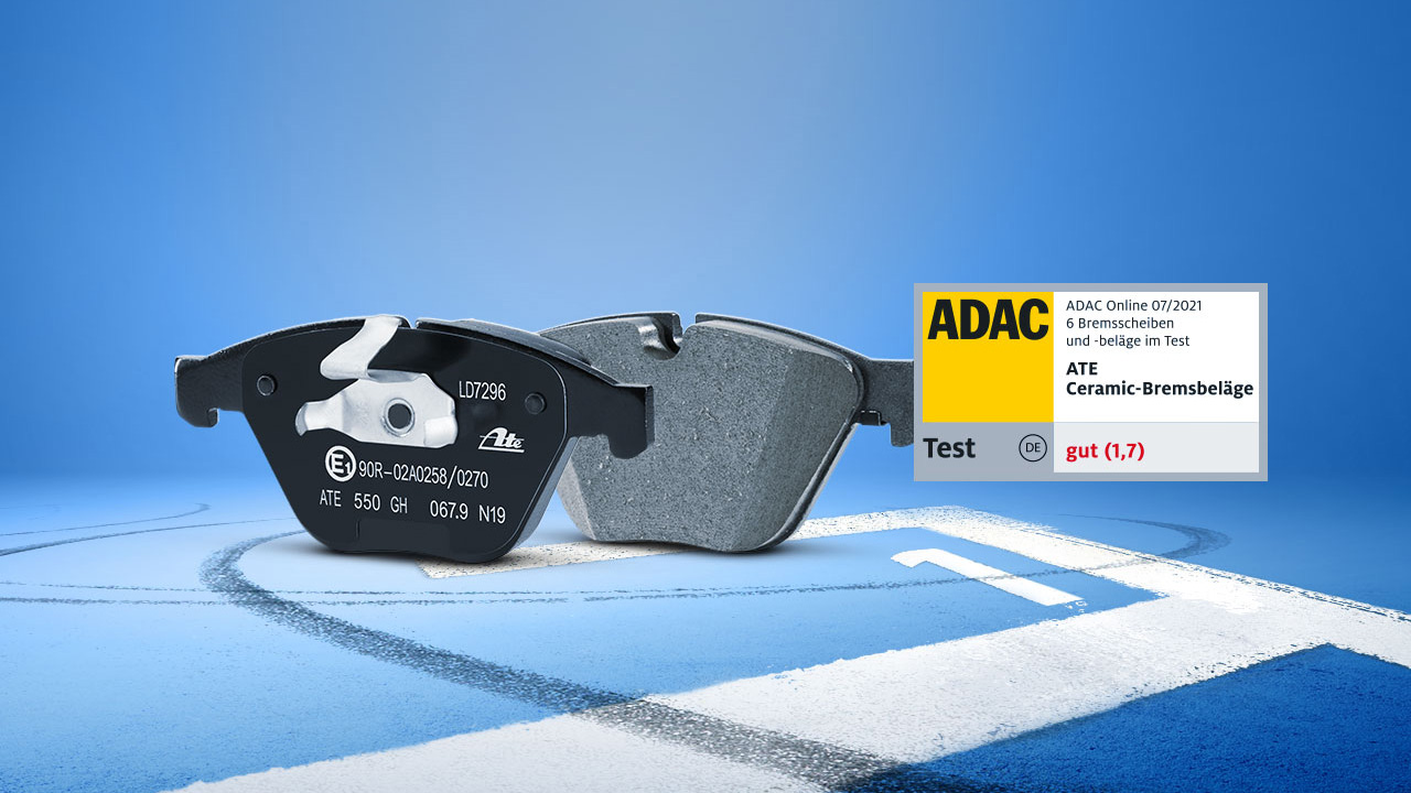 Winner of the ADAC test: ATE Ceramic