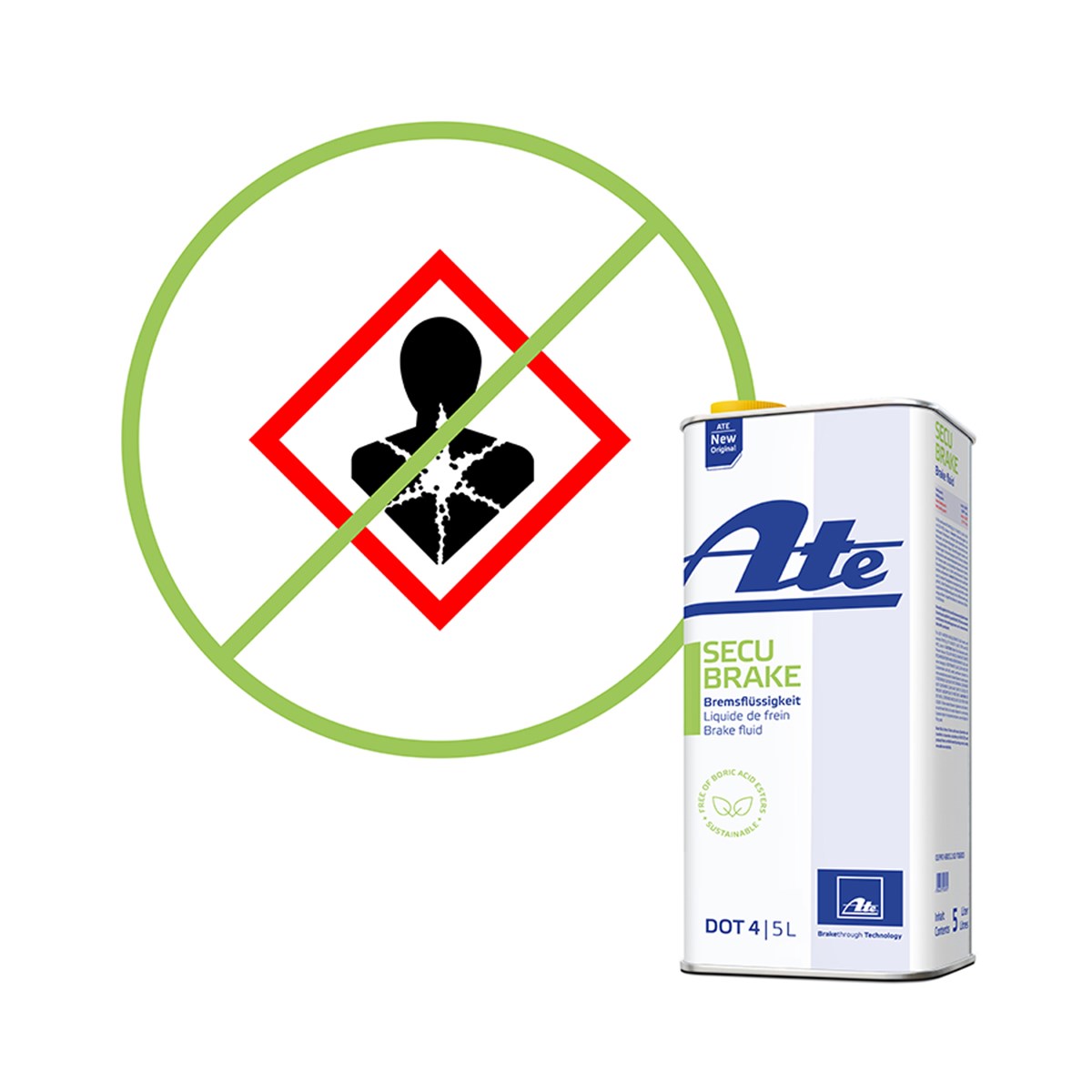 No hazardous substances, thus ensuring work safety